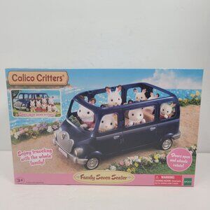 Calico Critters Family Seven Seater NEW